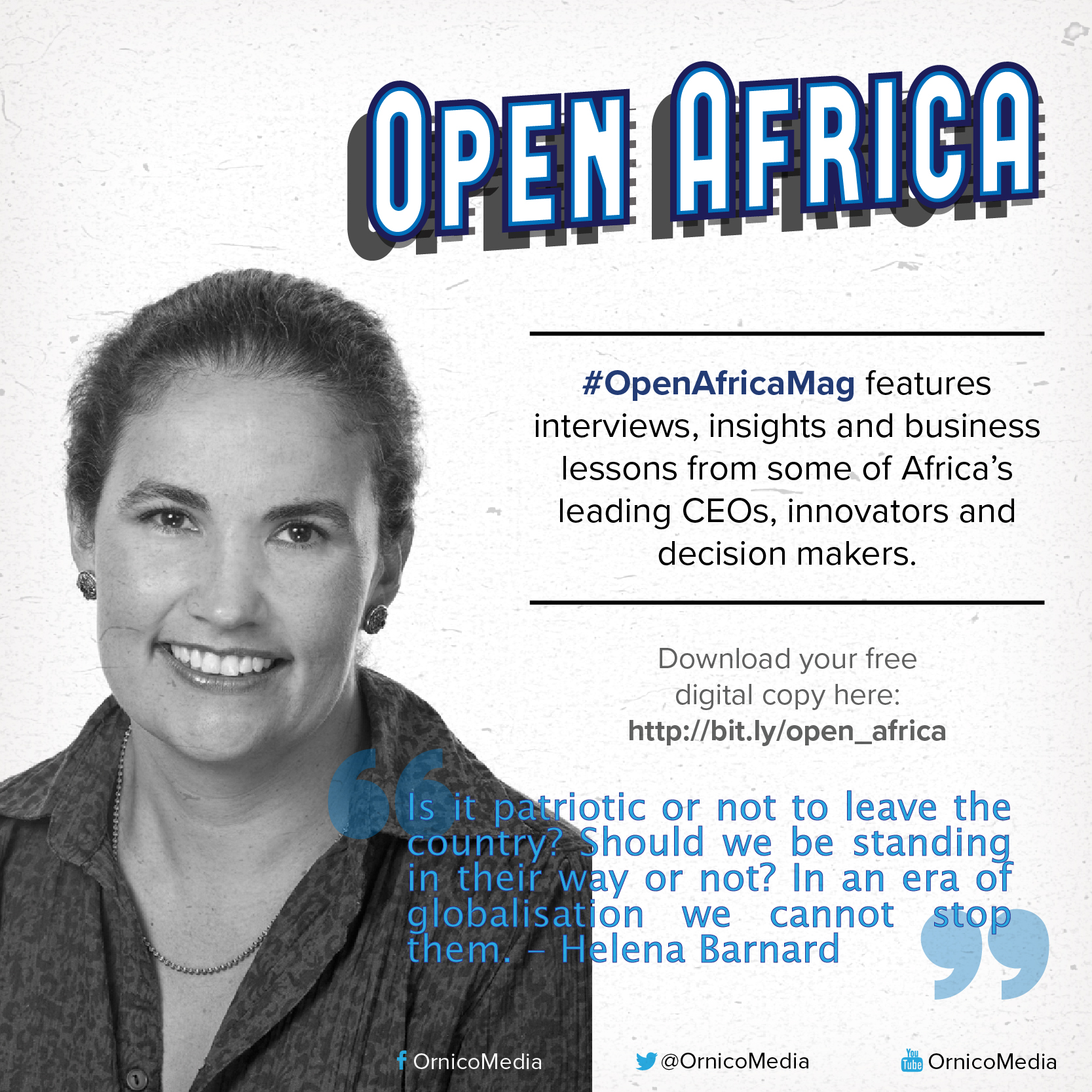 Helena Barnard on #OpenAfricaMag