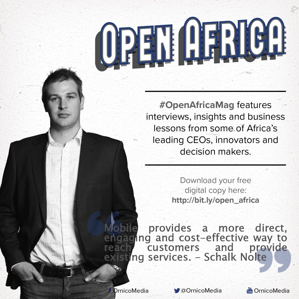 Schalk Nolte on #OpenAfricaMag