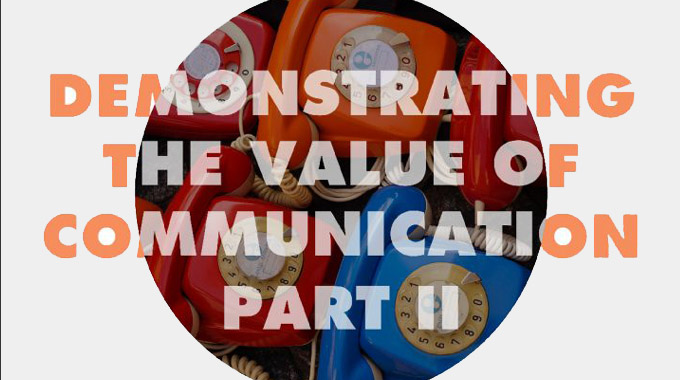 Free e-book download: Demonstrating the Value of Communication – Part II